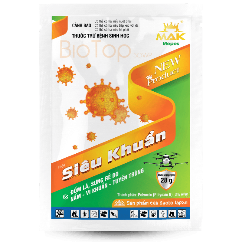 Thuốc trừ bệnh Sinh học SIÊU KHUẨN